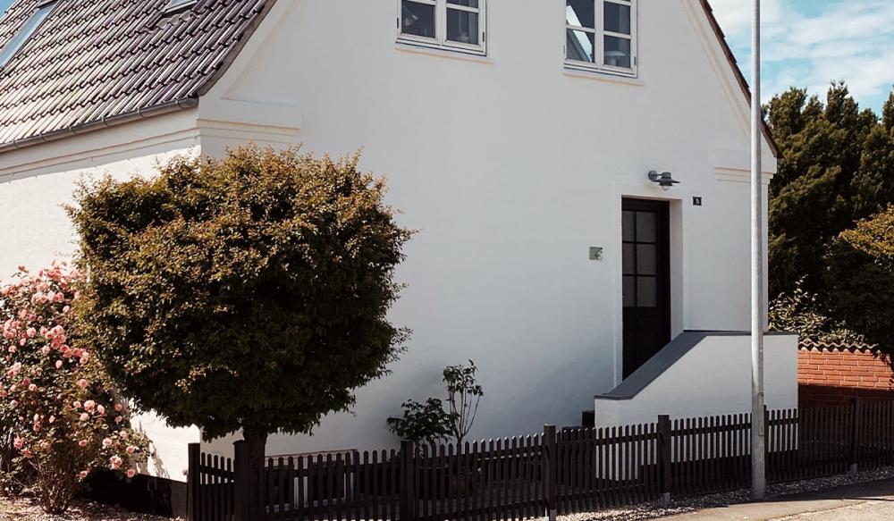 Facaded&oslash;r med sideparti