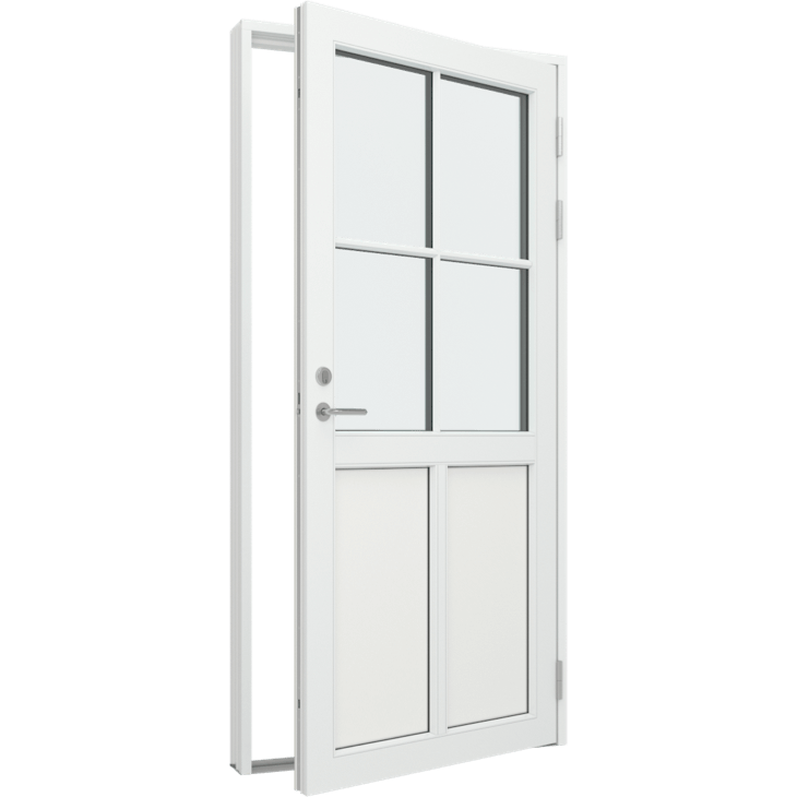 Facaded&oslash;r tr&aelig;/alu