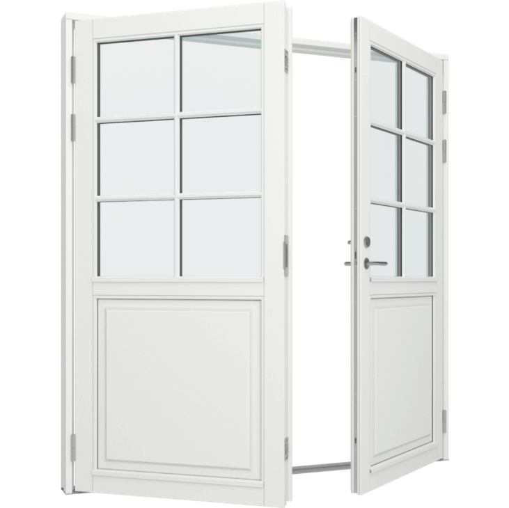 Dobbelt facaded&oslash;r 