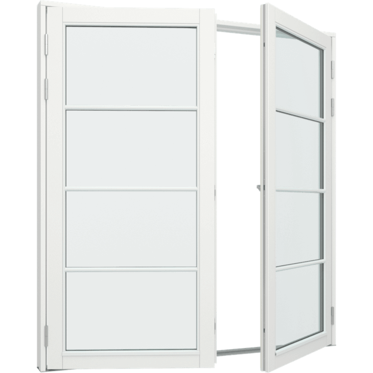 Dobbelt terassed&oslash;r 