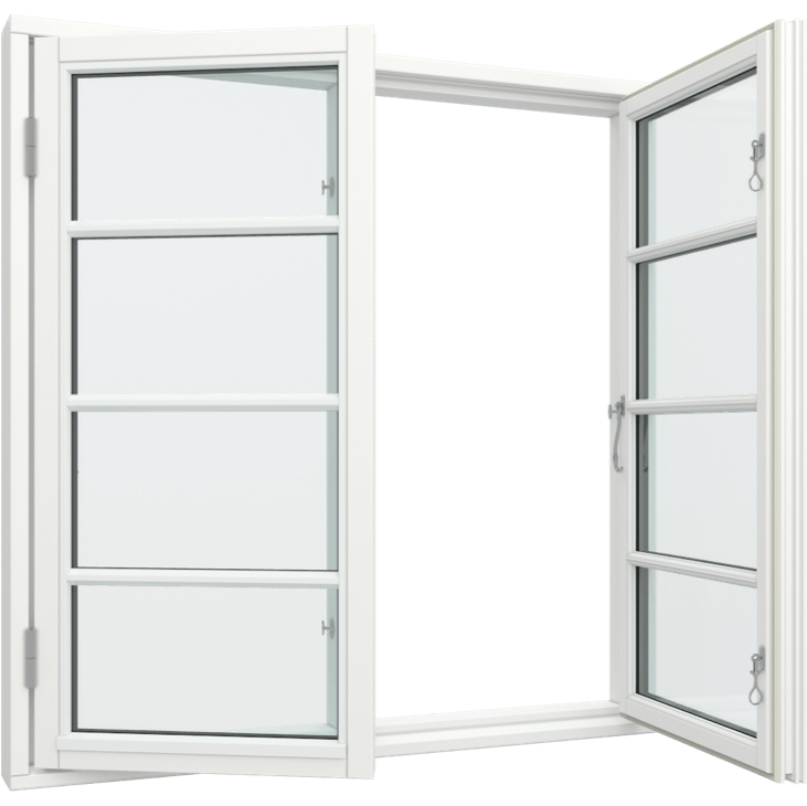 Bondehusvinduer træ