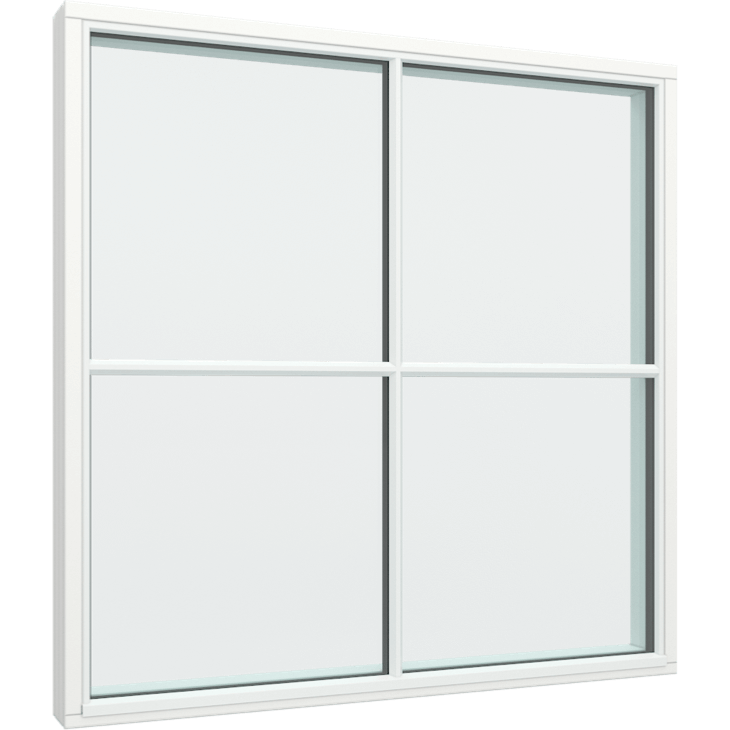 Fastkarmsvinduer træ