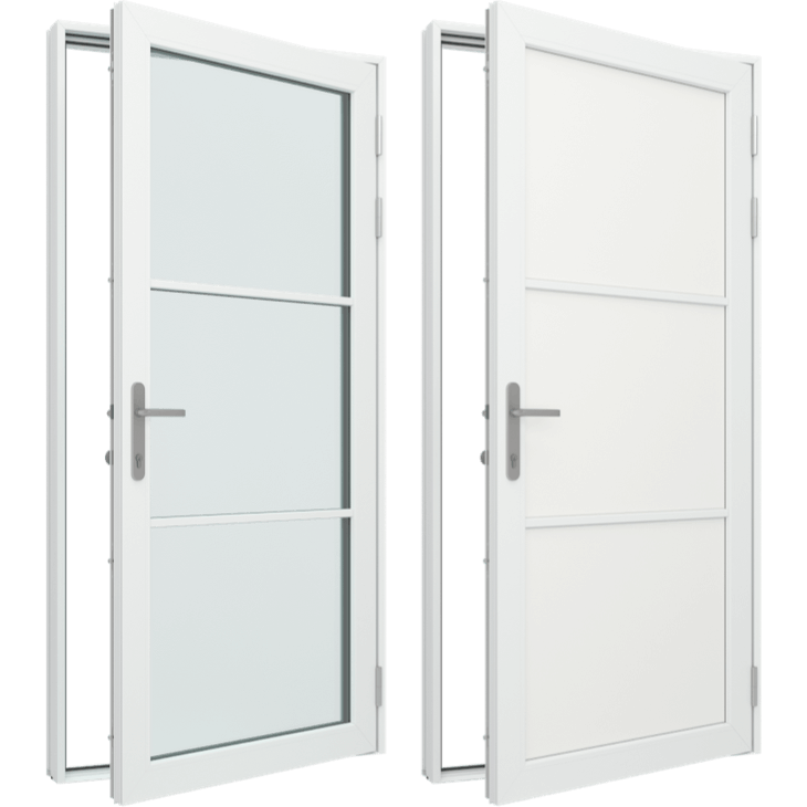 Vedligeholdelsesfrie plastd&oslash;re