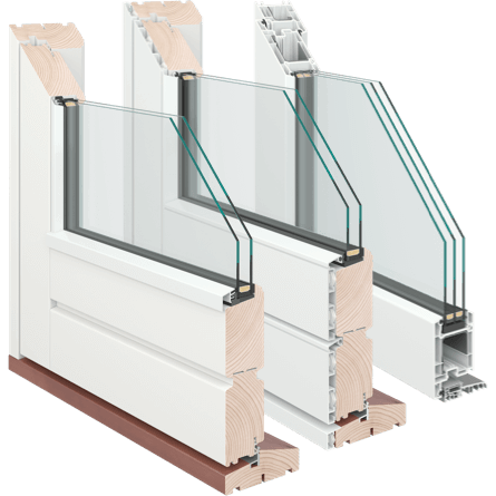Facaded&oslash;rsparti materiale 