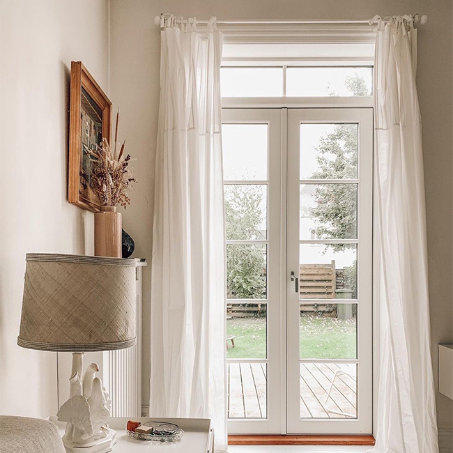 Dobbelt terrassed&oslash;r 