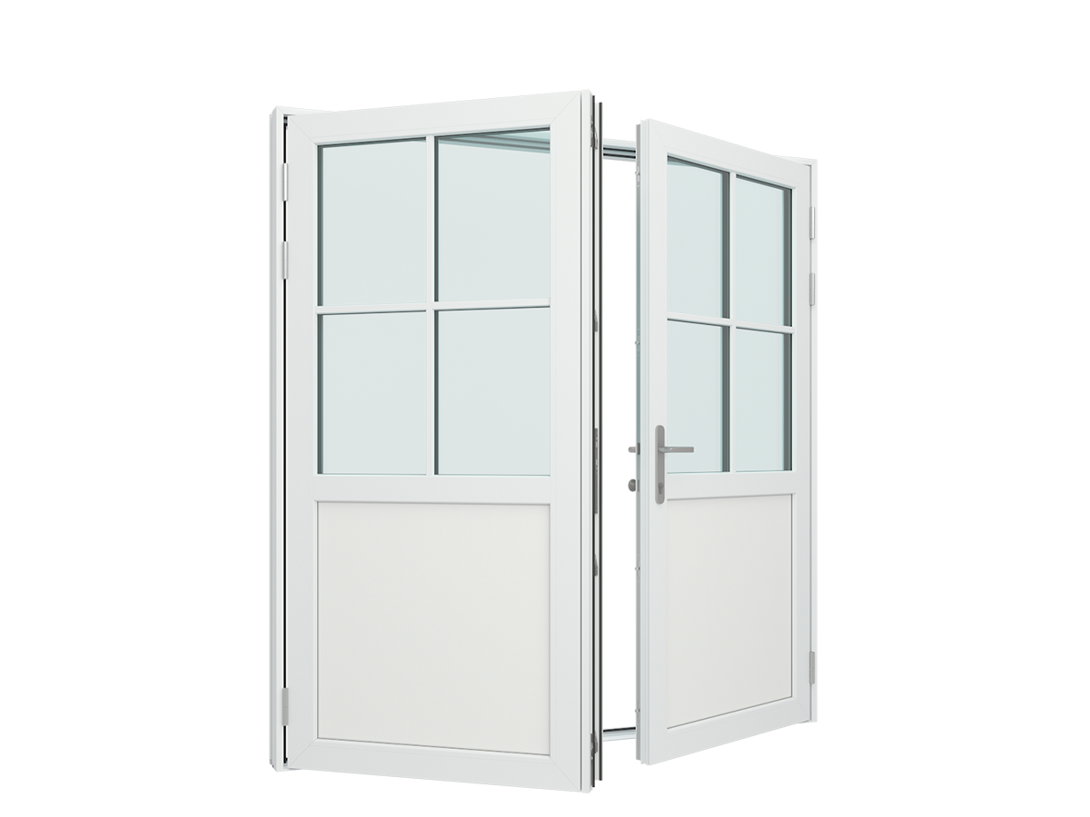 Dobbelt facaded&oslash;r plast 