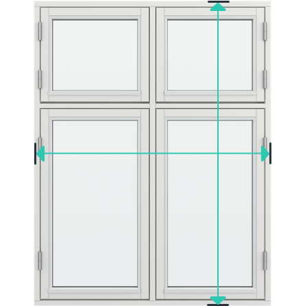 Dannebrogsvindue hulmål