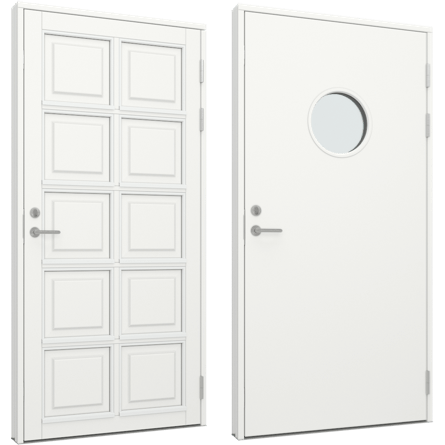 Pladed&oslash;re og fyldningsd&oslash;re 