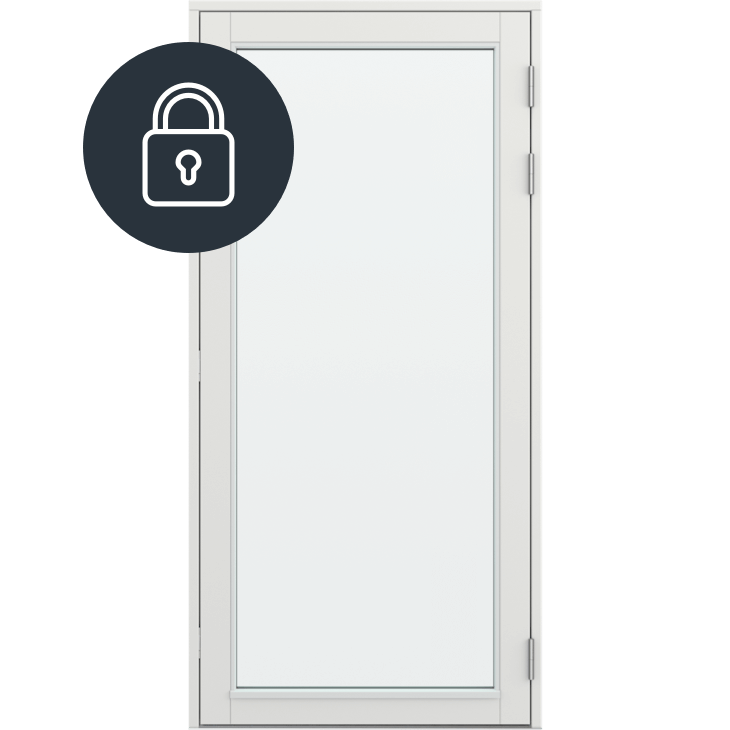 Terrassed&oslash;r b&oslash;rnesikring