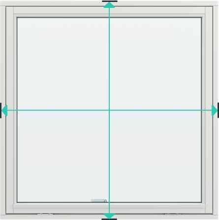 topstyrede vinduer opmaaling